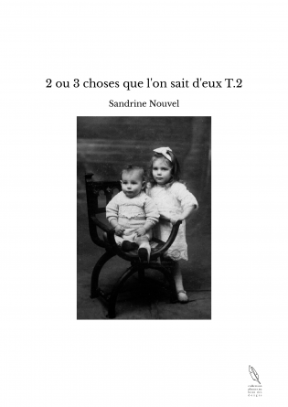 2 ou 3 choses que l'on sait d'eux T.2