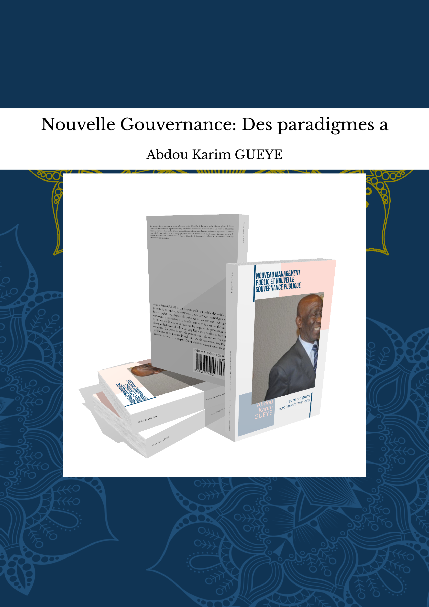 Nouvelle Gouvernance: Des paradigmes a