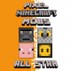 Pixel minecraft mobs all star