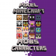 Pixel Minecraft mobs & characters