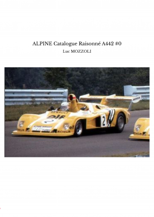 ALPINE Catalogue Raisonné A442 #0