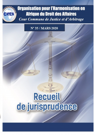 Recueil de jurisprudence