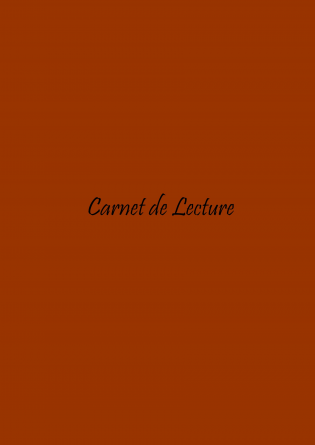 Carnet de Lectures