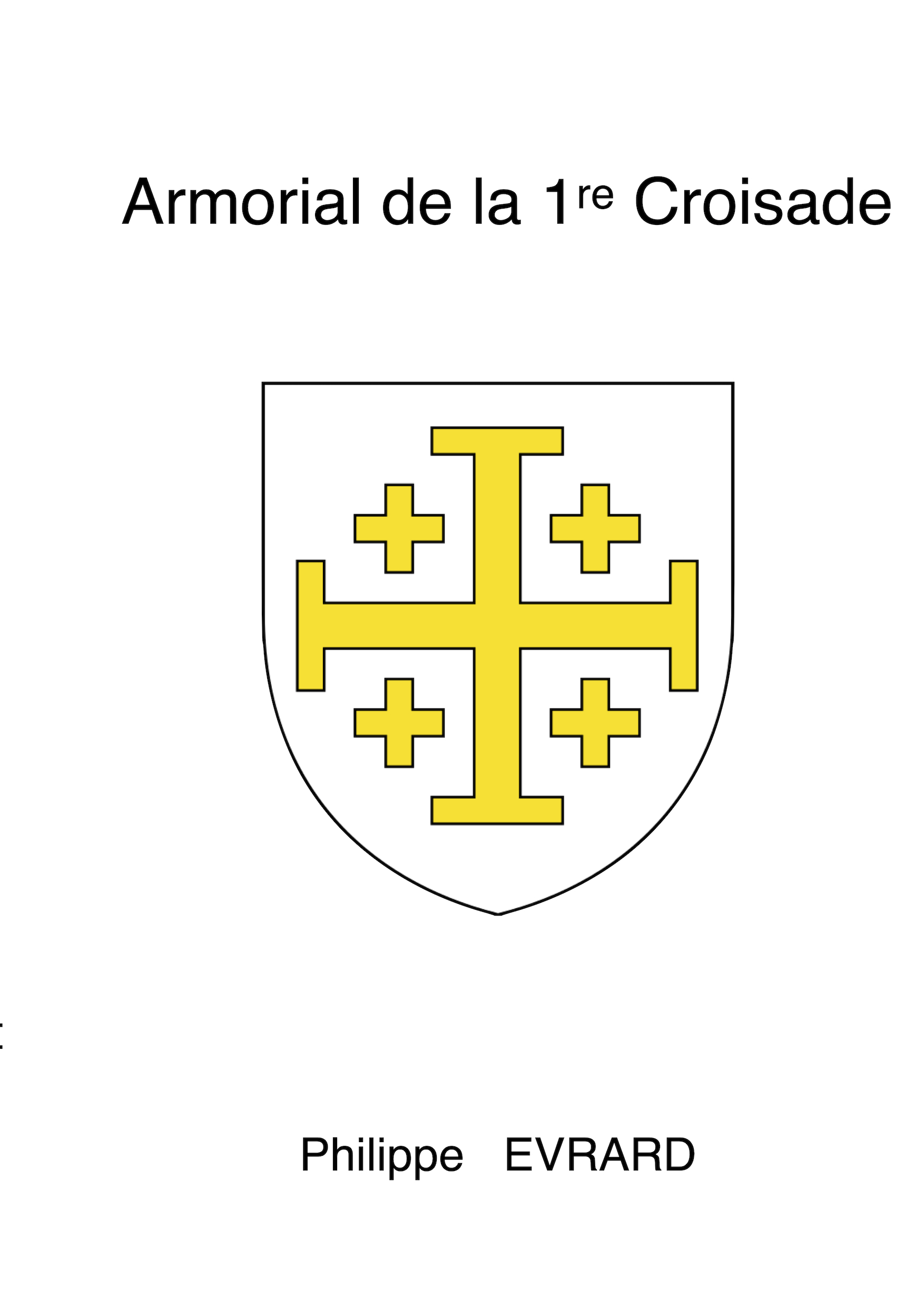 Armorial de la 1re Croisade