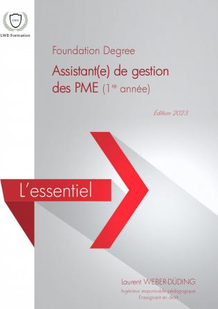 FD Assistant de gestion PME 1re année