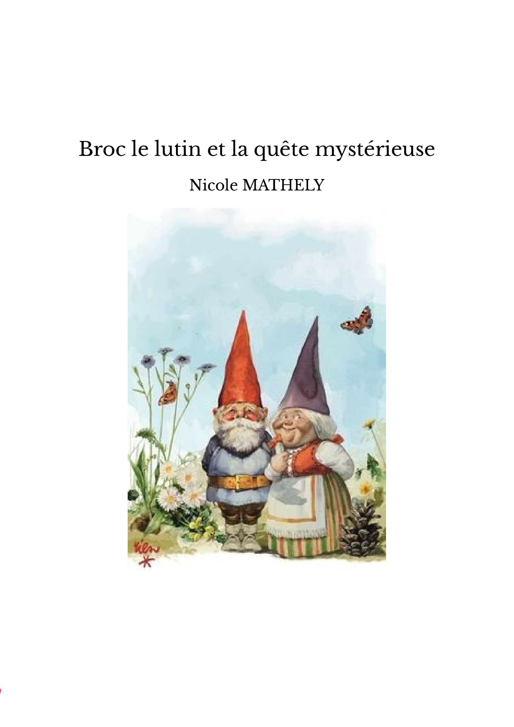 Broc le lutin et la quête mystérieuse