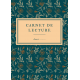 Carnet de lecture - 25 livres