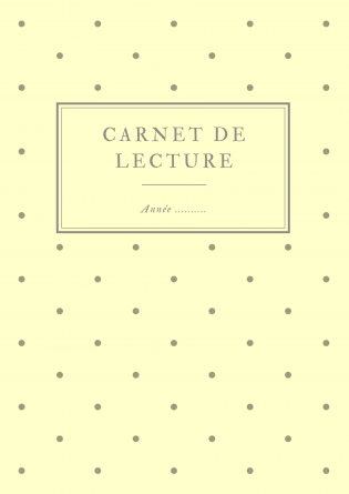 Carnet de lecture - 25 livres