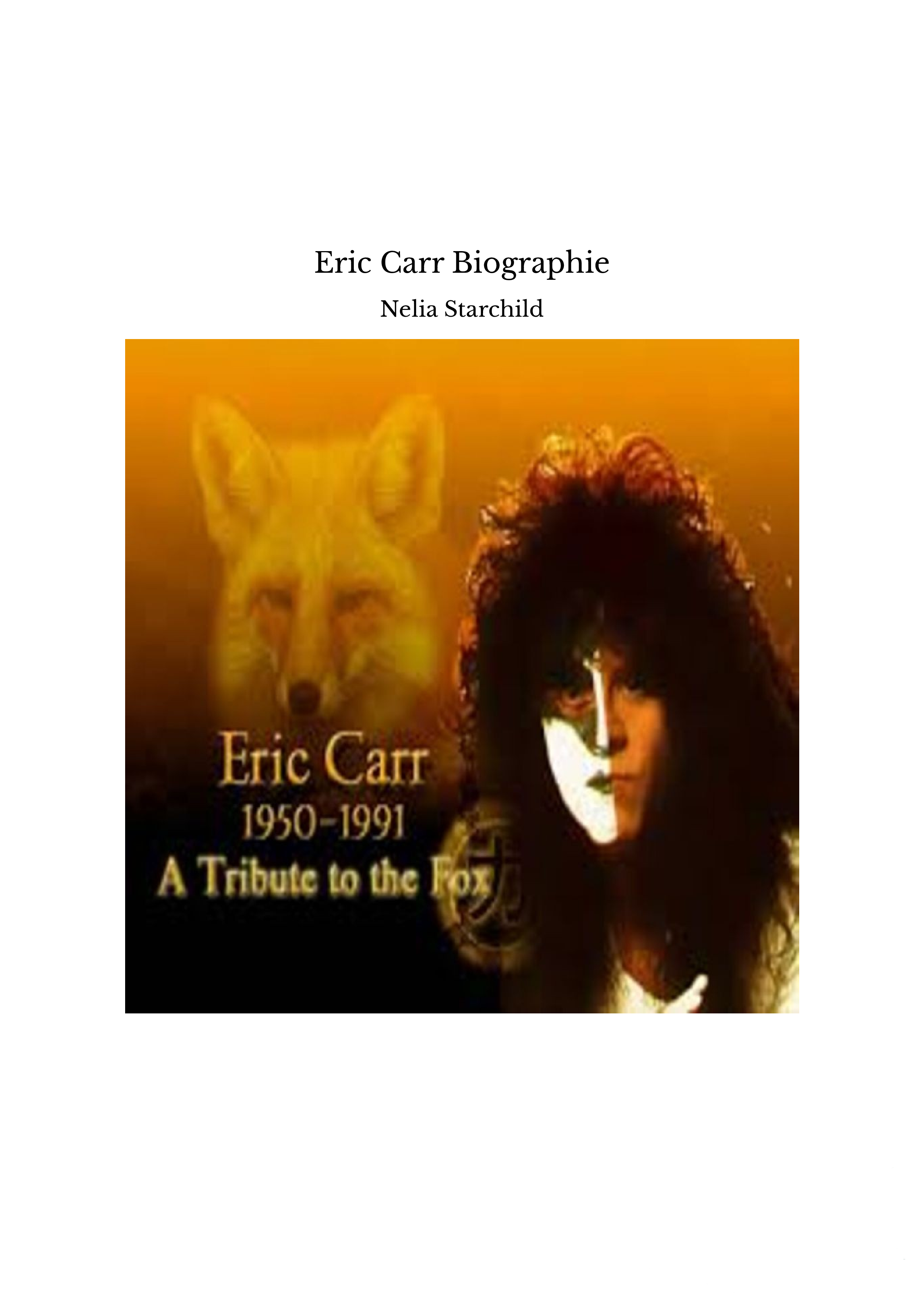 Eric Carr Biographie