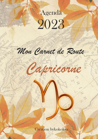 Capricorne - Mon carnet de route 2023
