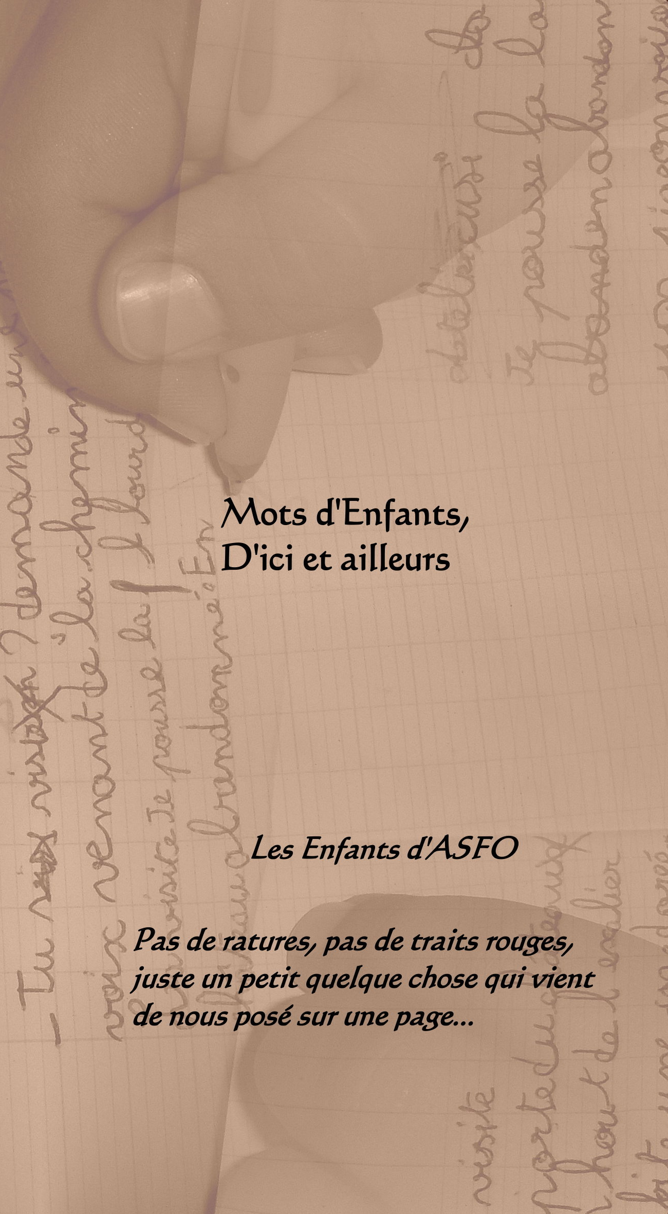 Mots d'Enfants, d'ici et ailleurs