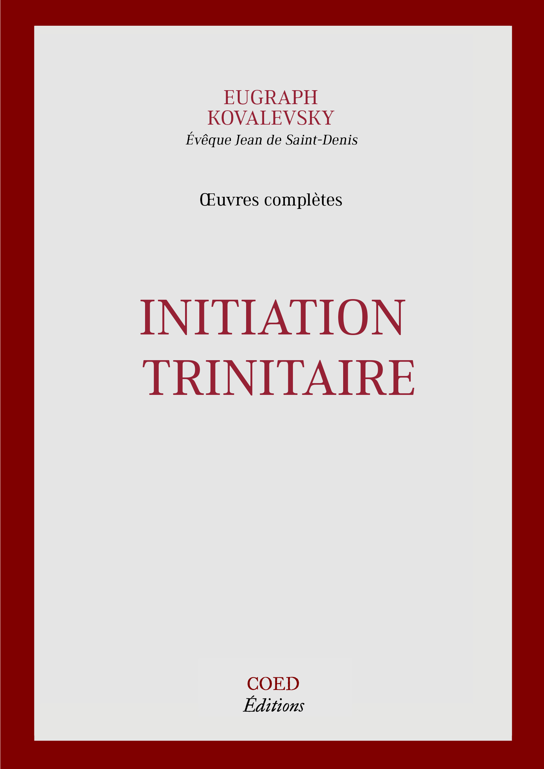 Initiation trinitaire