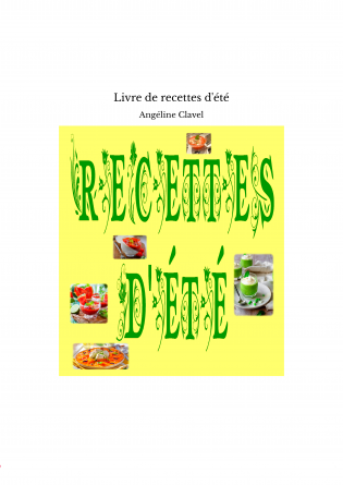 Livre de recettes d'été