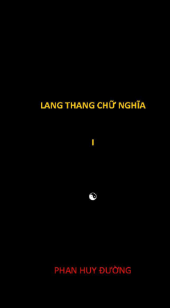 Lang thang chữ nghĩa - 1