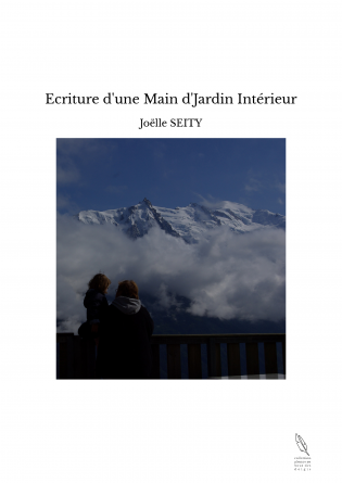 Ecriture d'une Main d'Jardin Intérieur