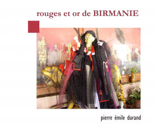 rouge et or de BIRMANIE