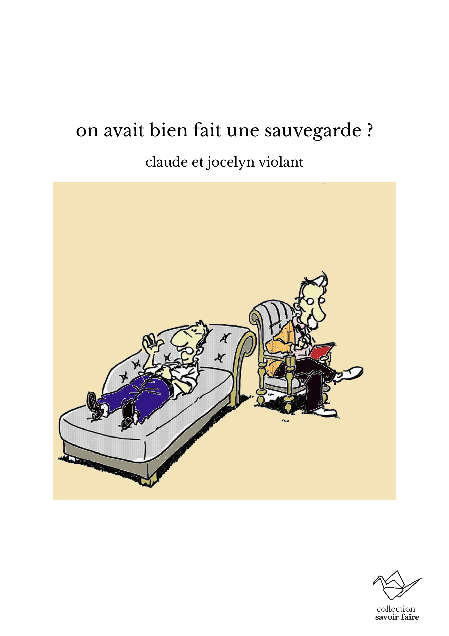 on avait bien fait une sauvegarde ?