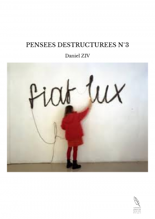 PENSEES DESTRUCTUREES N°3