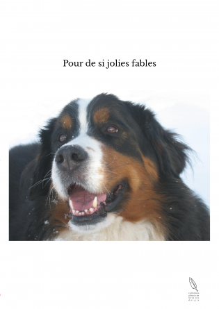 Pour de si jolies fables