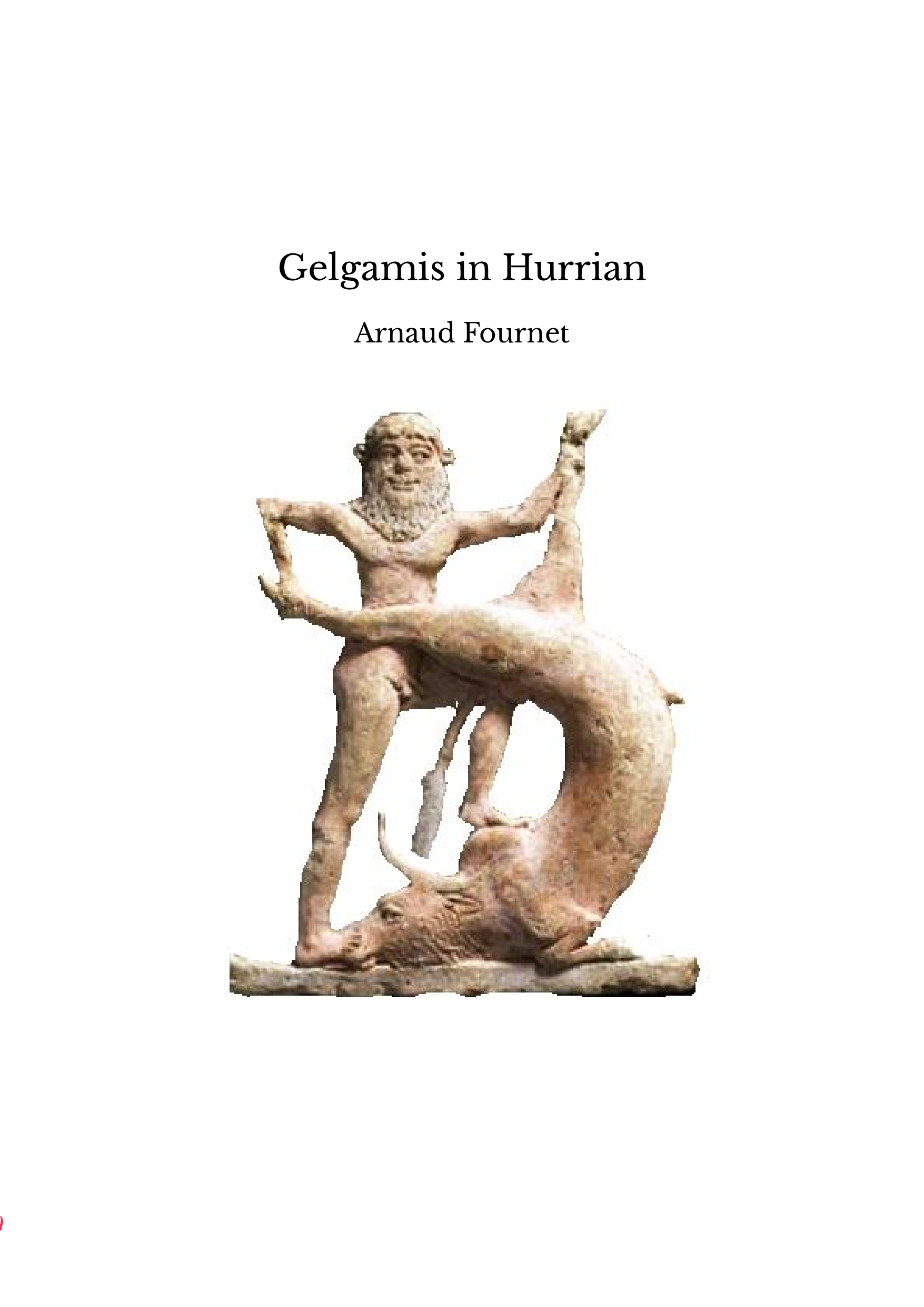 Gelgamis in Hurrian
