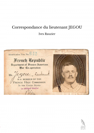 Correspondance du lieutenant JEGOU
