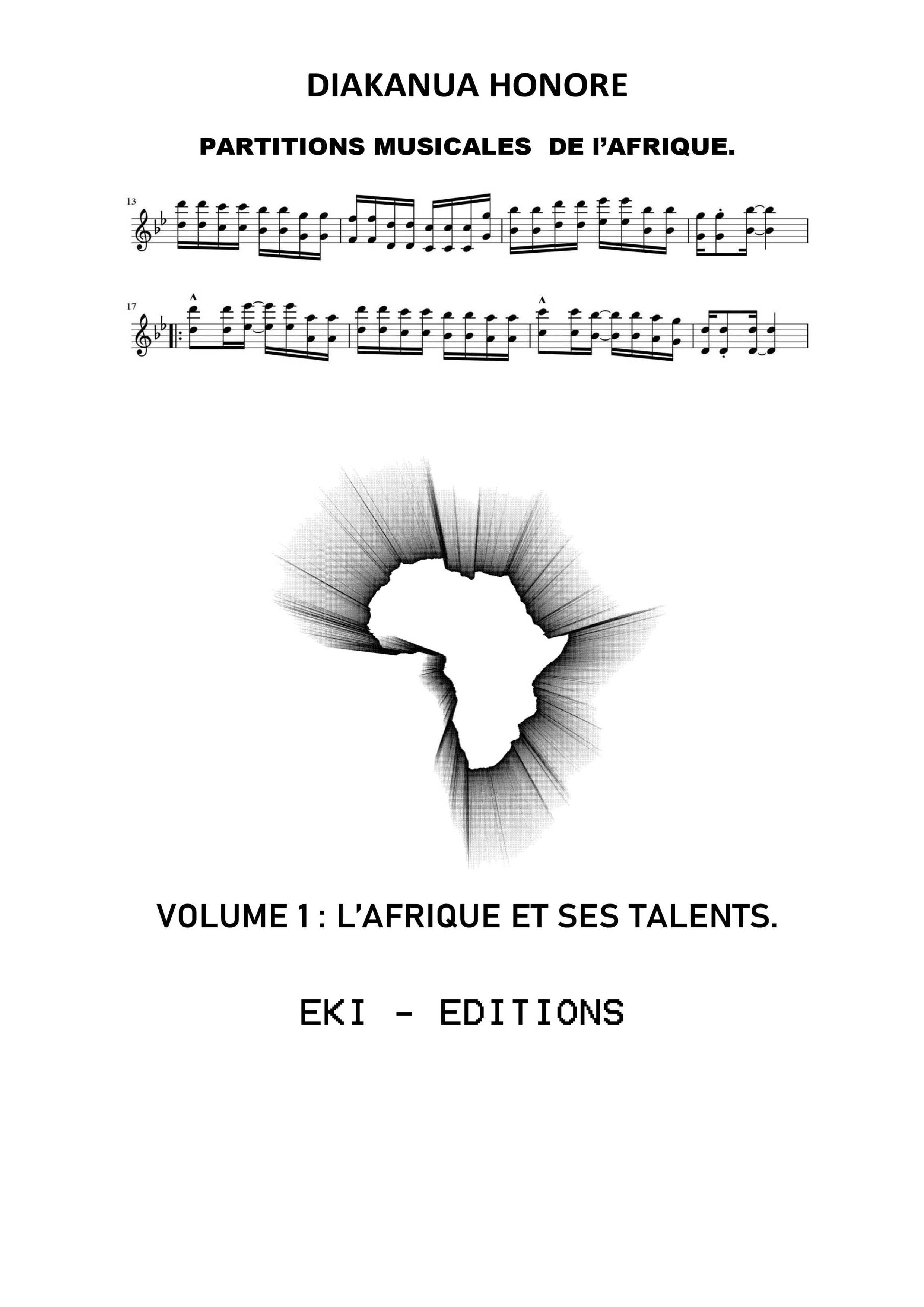 PARTITIONS MUSICALES DE L’AFRIQUE