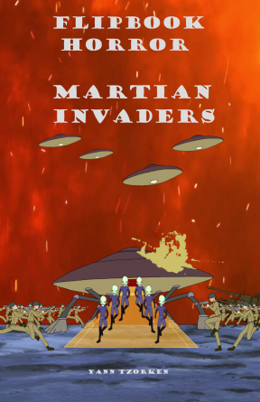 FLIPBOOK HORROR MARTIAN INVADERS