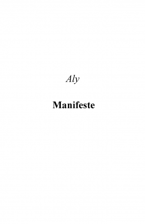 Manifeste