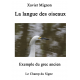 La langue des oiseaux