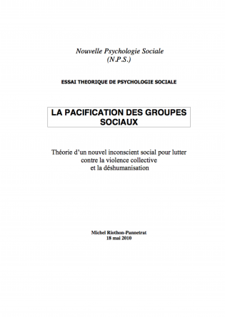 La pacification des groupes sociaux