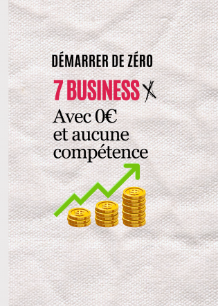 7 BUSINESS EN LIGNE RENTABLES