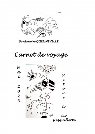 Carnet de Voyage Mai 2023 