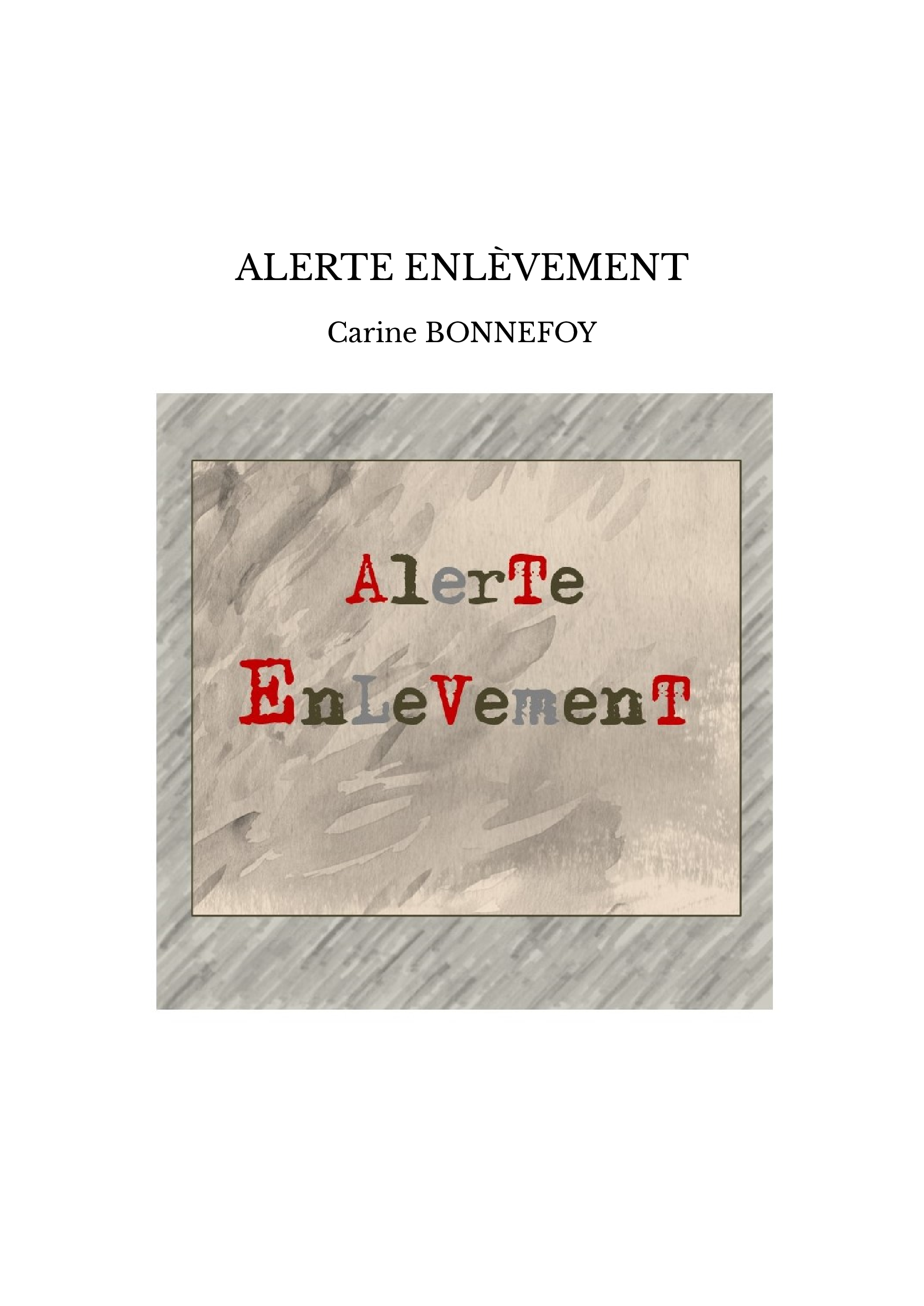 ALERTE ENLÈVEMENT