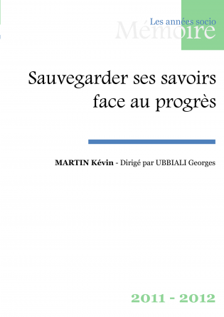 Sauvegarder ses savoirs