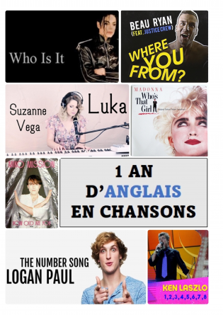 1 AN D'ANGLAIS EN CHANSONS