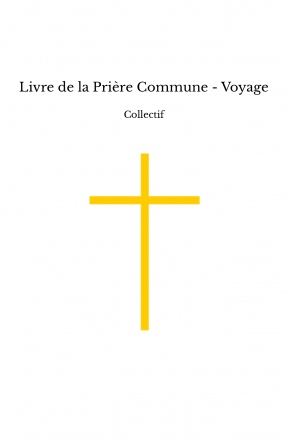 Livre de la Prière Commune - Voyage