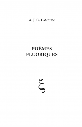 POÈMES FLUORIQUES