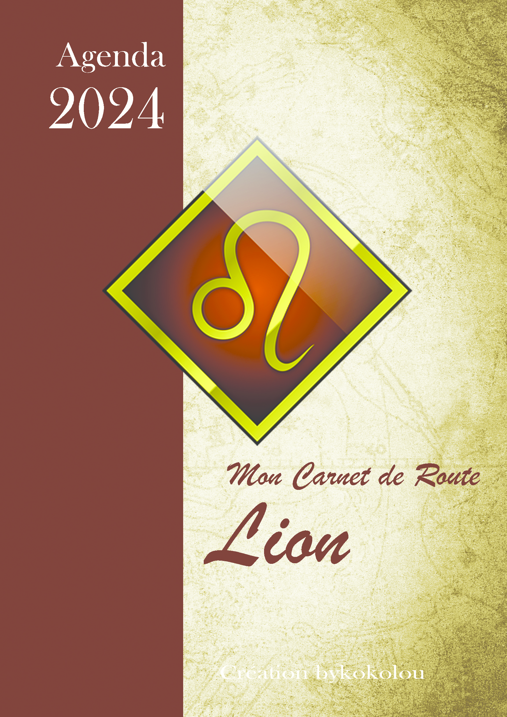 Agenda 2024 - LION - Carnet de route - Joan Pruvost