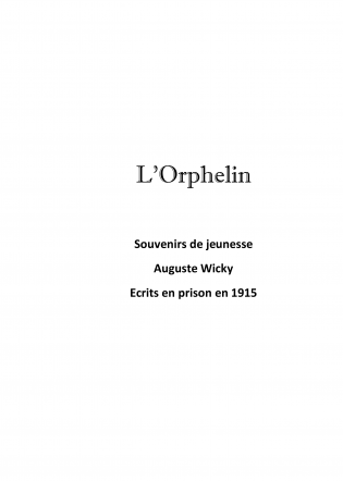 L'Orphelin