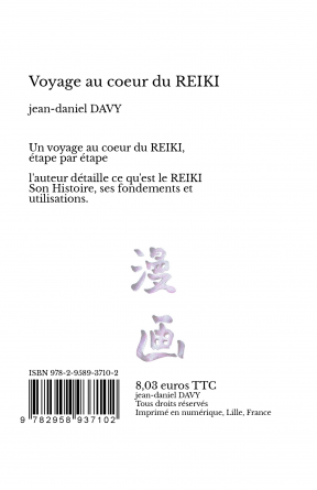 H Jan Reki Voyage au coeur du REIKI - Jean Daniel DAVY