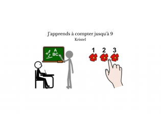 J'apprends à compter jusqu'à 9