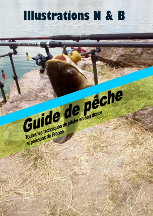 Guide de pêche - Noir et blanc