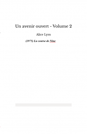 Un avenir ouvert - Volume 2