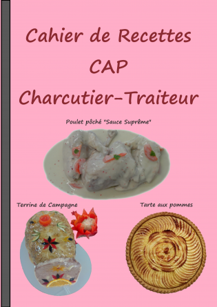 Cahier de Recettes Charcutier-Traiteur