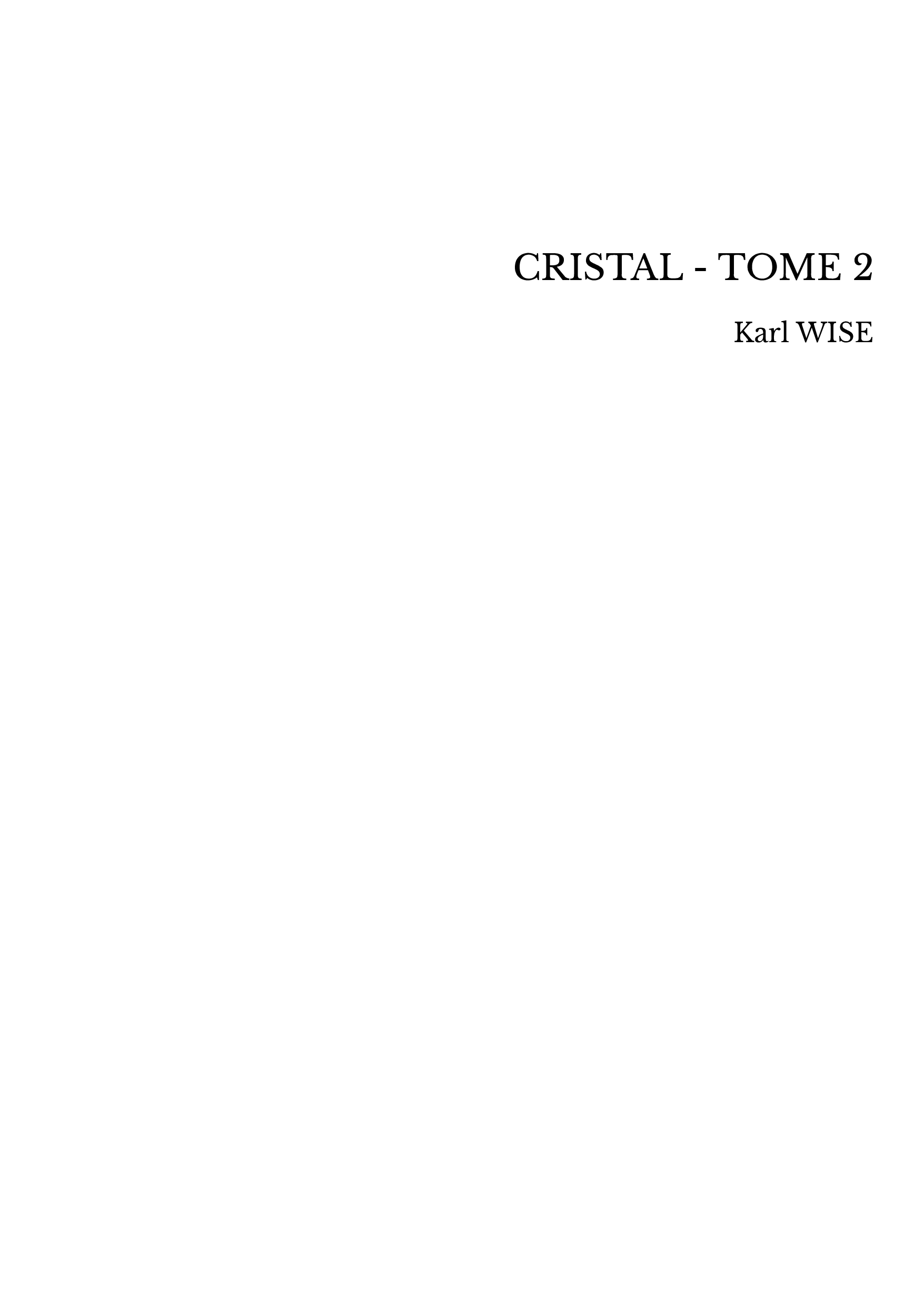 CRISTAL - TOME 2
