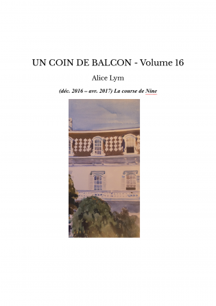 UN COIN DE BALCON - Volume 16