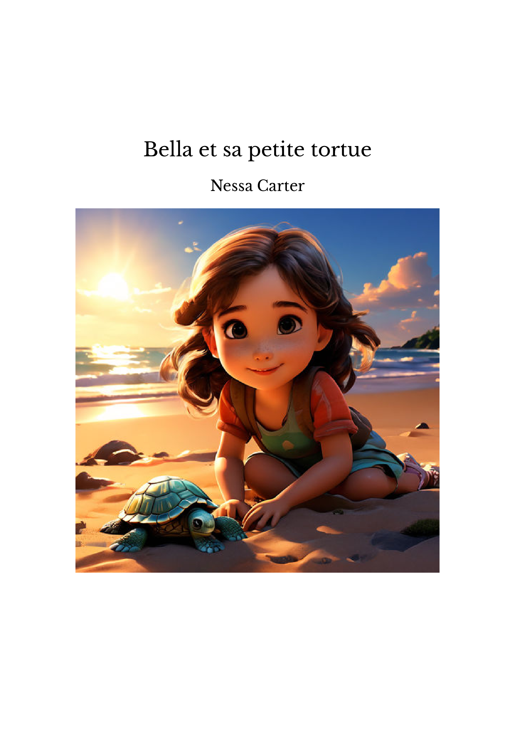 Bella et sa petite tortue
