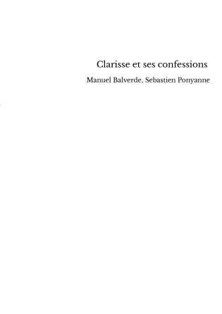 Clarisse et ses confessions 