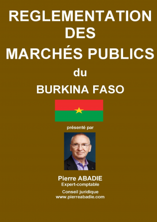 Règlementatios des marchés publicsduBF