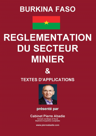 Règlementation du secteur minier